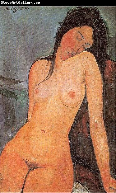 Amedeo Modigliani Sitzender weiblicher Akt